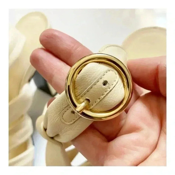 Khaite Perth Caged Leather Heeled Sandal size EU38 US 7.5 - Picture 10 of 14